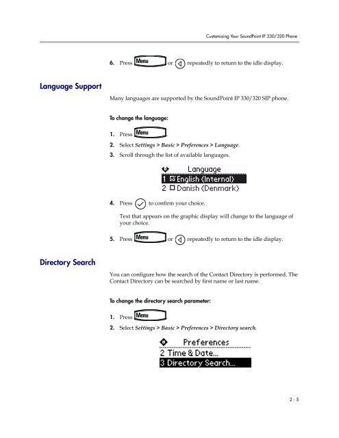 SoundPoint IP 330 User Guide