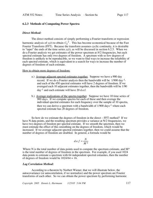 Chapter 6: Time Series Analysis