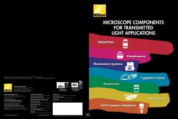 microscope components for transmitted light ... - Nikon Instruments