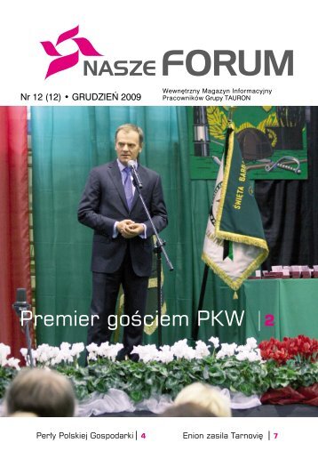 Premier goÅ›ciem PKW 2 - ElektrociepÅ‚ownia Tychy