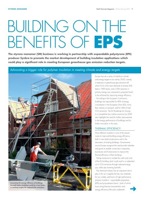 Building On The Benefits Of Eps Shell Chemicals Magazine Winter