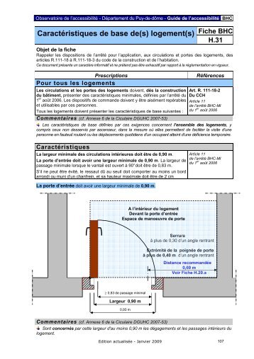 CaractÃ©ristiques de base des logements - PrÃ©fecture du Puy de DÃ´me