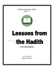 Children's Education Series Book - 6 Amir Zaman ... - The Message