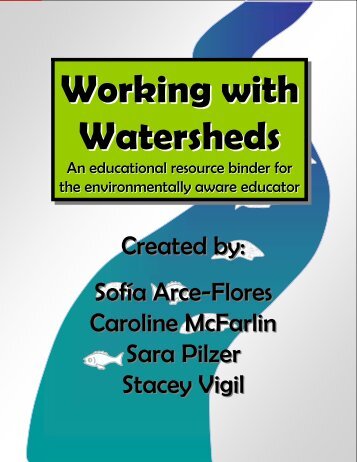 Working with Watersheds - River Basin Center at the University of ...