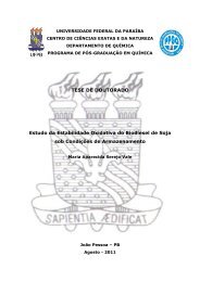 Estudo da Estabilidade Oxidativa do Biodiesel de Soja sob ...