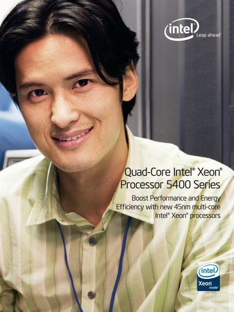 Quad-Core Intel® Xeon® Processor 5400 Series - Intel szerver portál