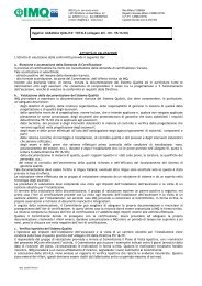 Direttiva Ascensori - Allegato XIII - Garanzia QualitÃ  Totale - Imq