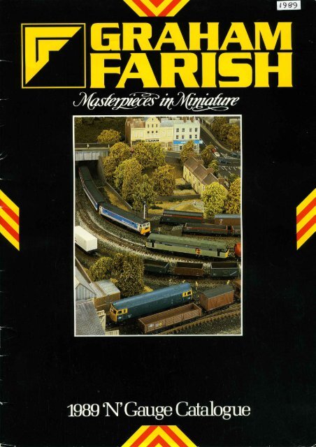 Graham Farish 1989 Catalogue