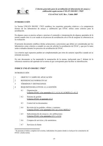 ISO/IEC FDIS 17025 â€“ REQUISITOS GENERALES ... - GestiÃ³n calidad