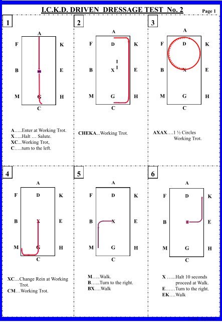 ICKD Driven Dressage Test No.2 - Fogatsport.hu