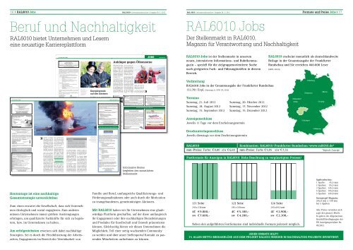 Perfekt aufgestellt. - RAL6010