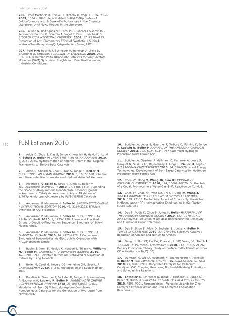 An Overview of the Department's Activities - Leibniz-Institut für ...