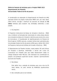 Edital de Seleção de bolsistas para o Projeto PIBID ... - IFCS - UFRJ