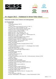 24. August 2012 – Feldabend in Kirtorf Ober-Gleen
