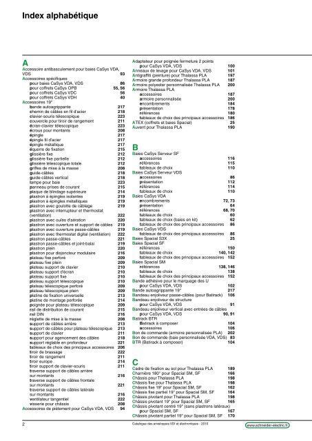 CaSys VDA - e-Catalogue - Schneider Electric