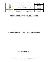 4. Procedimiento de Retiro de Empleados - sistema de gestiÃ³n de ...