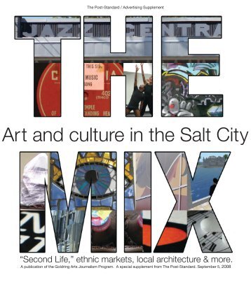 Art and culture in the Salt City - SI Newhouse School of Public ...