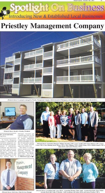 Priestley Management Company - The Island Gazette