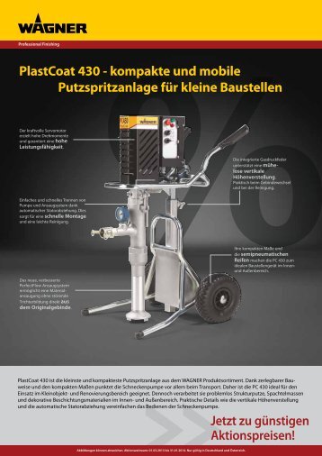 PlastCoat 430 - kompakte und mobile ... - WAGNER-Group