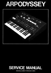 Arp Odyssey Service Manual.Pdf - The Arp Odyssey Information ...