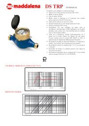 courbe d' erreur (classe b cee 75/33) perte de charge ... - Maddalena