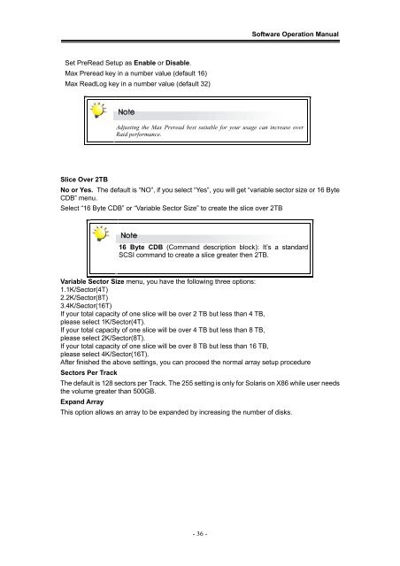 Yotta RAID Software installation guide - Axus