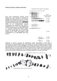 Proteine da stress e chaperon molecolari - Corso di Laurea in Biologia