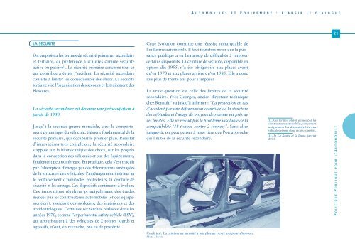 Les cahiers du conseil nÂ°3 - Automobiles et Equipement ... - cgedd