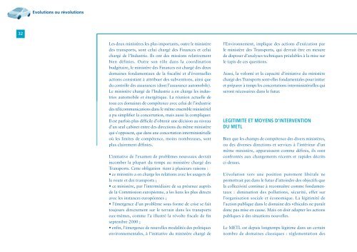 Les cahiers du conseil nÂ°3 - Automobiles et Equipement ... - cgedd