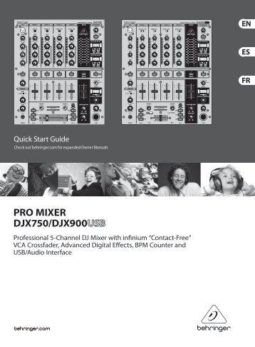 PRO MIXER DJX750/DJX900 - Boosterprice.com