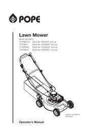 Lawn Mower - Pope Products