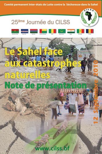 Le Sahel face aux catastrophes naturelles - CILSS