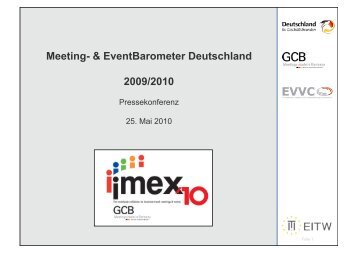 Meeting- & Eventbarometer Deutschland 2009/2010