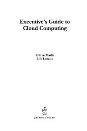 Executive's Guide to Cloud Computing - Index of - Free
