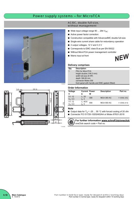 Download PDF catalogue - Schroff GmbH