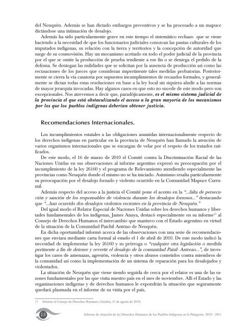 Informe 2010-2011 - odhpi.org