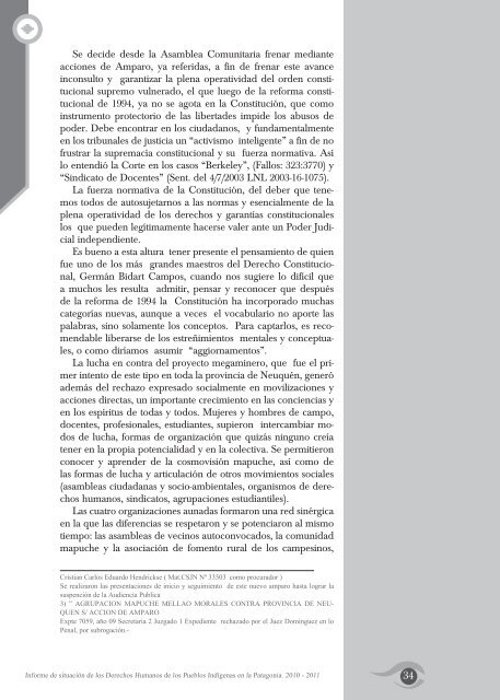 Informe 2010-2011 - odhpi.org