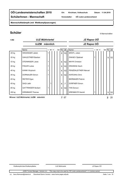 Download - Judo Landesverband OberÃ¶sterreich