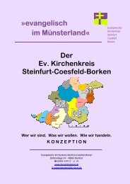 Unsere Kultur - Ev. Kirchenkreis Steinfurt-Coesfeld-Borken
