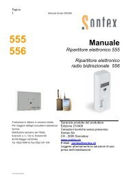 Manuale Sontex 555/556