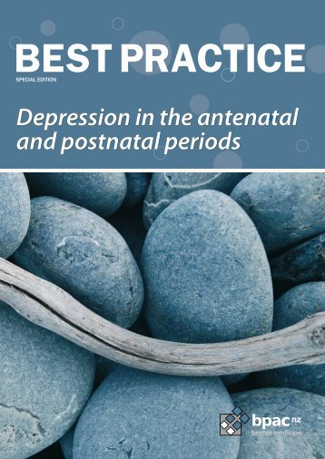 Depression in the antenatal and postnatal periods - Bpac.org.nz