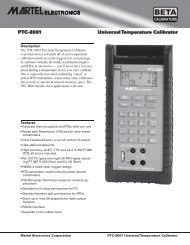 PTC-8001 Universal Temperature Calibrator - AMC-magazin.ro