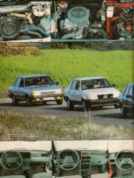 Comparativa: Clase Media Seat Malaga, Fiat Regata, Renault 19 ...