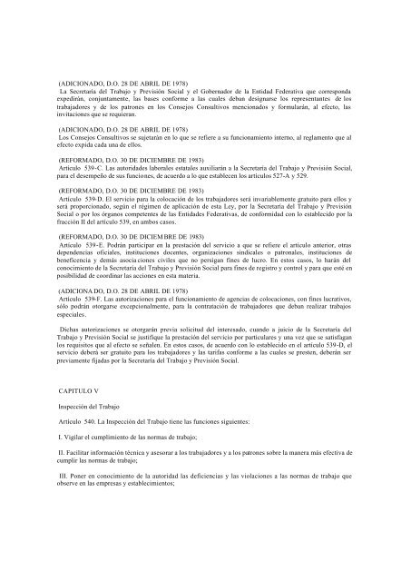 23 DE ENERO DE 1998. Ley publicada en el Diario Oficial de la Fe