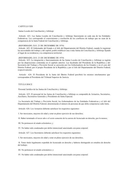 23 DE ENERO DE 1998. Ley publicada en el Diario Oficial de la Fe