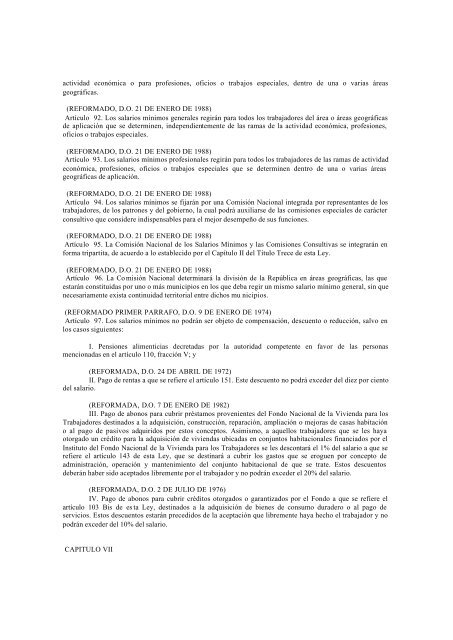 23 DE ENERO DE 1998. Ley publicada en el Diario Oficial de la Fe