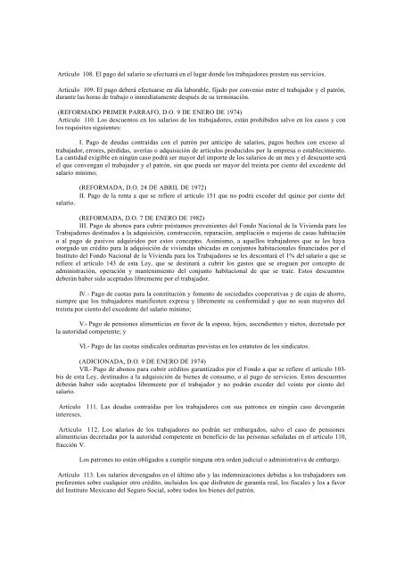 23 DE ENERO DE 1998. Ley publicada en el Diario Oficial de la Fe