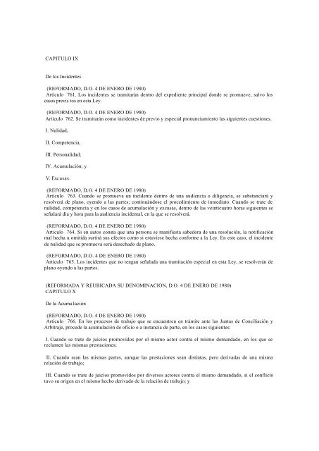 23 DE ENERO DE 1998. Ley publicada en el Diario Oficial de la Fe