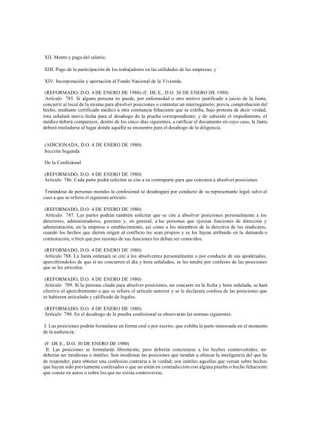 23 DE ENERO DE 1998. Ley publicada en el Diario Oficial de la Fe