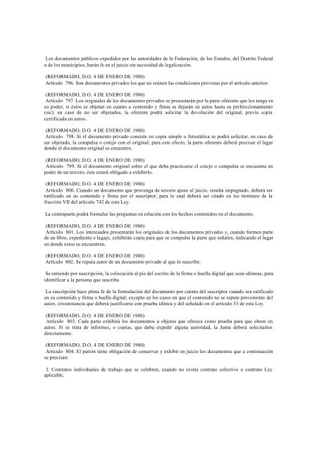 23 DE ENERO DE 1998. Ley publicada en el Diario Oficial de la Fe